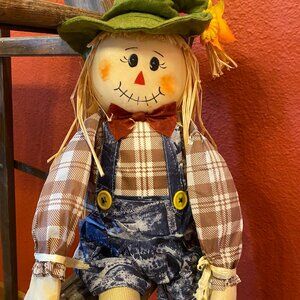 Fall Scarecrow 24.5" Tall